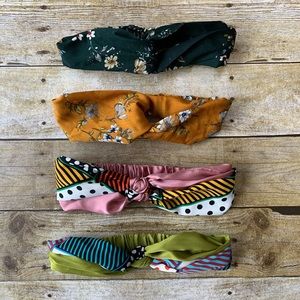 Boho Top Knotted Elastic Headbands (4)